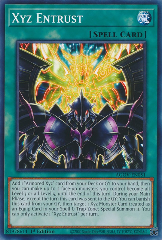Xyz Entrust [AGOV-EN051] Common | Jomio and Rueliete's Cards and Comics