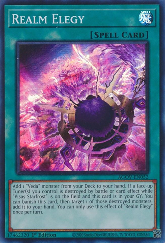 Realm Elegy [AGOV-EN052] Super Rare | Jomio and Rueliete's Cards and Comics