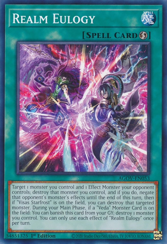 Realm Eulogy [AGOV-EN053] Common | Jomio and Rueliete's Cards and Comics
