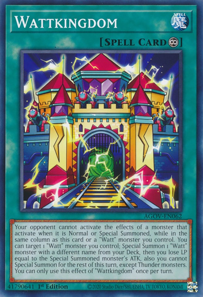 Wattkingdom [AGOV-EN062] Common | Jomio and Rueliete's Cards and Comics