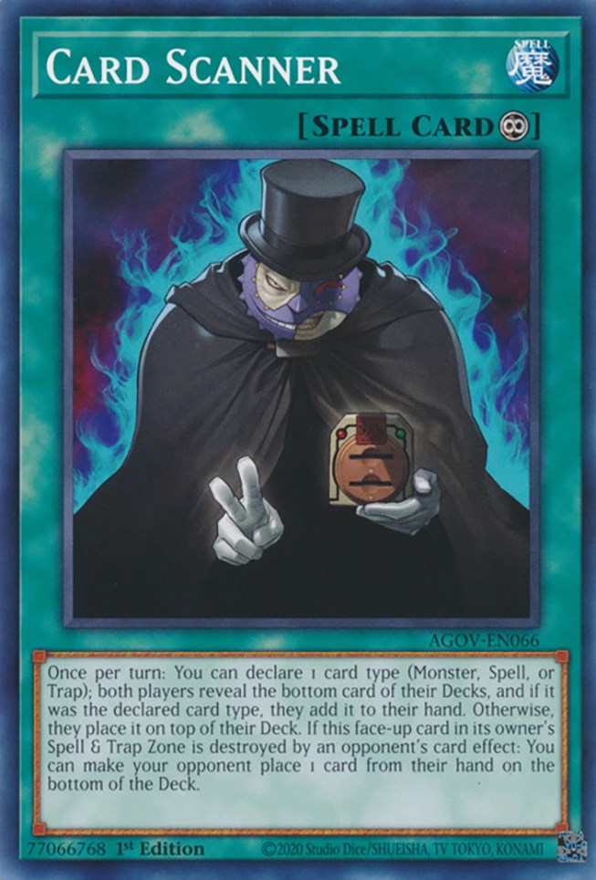 Card Scanner [AGOV-EN066] Common | Jomio and Rueliete's Cards and Comics