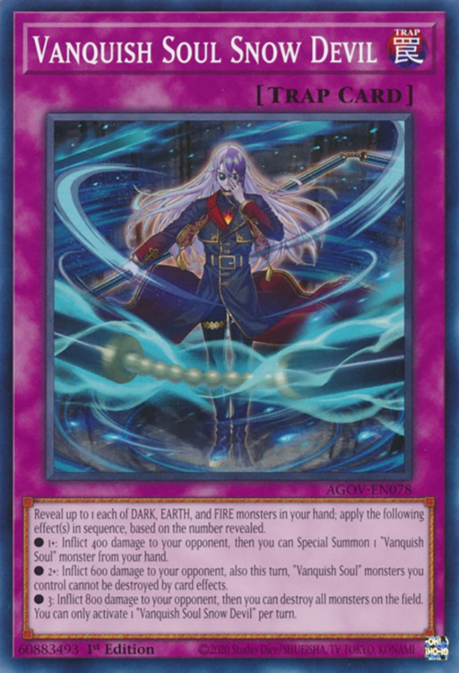 Vanquish Soul Snow Devil [AGOV-EN078] Common | Jomio and Rueliete's Cards and Comics