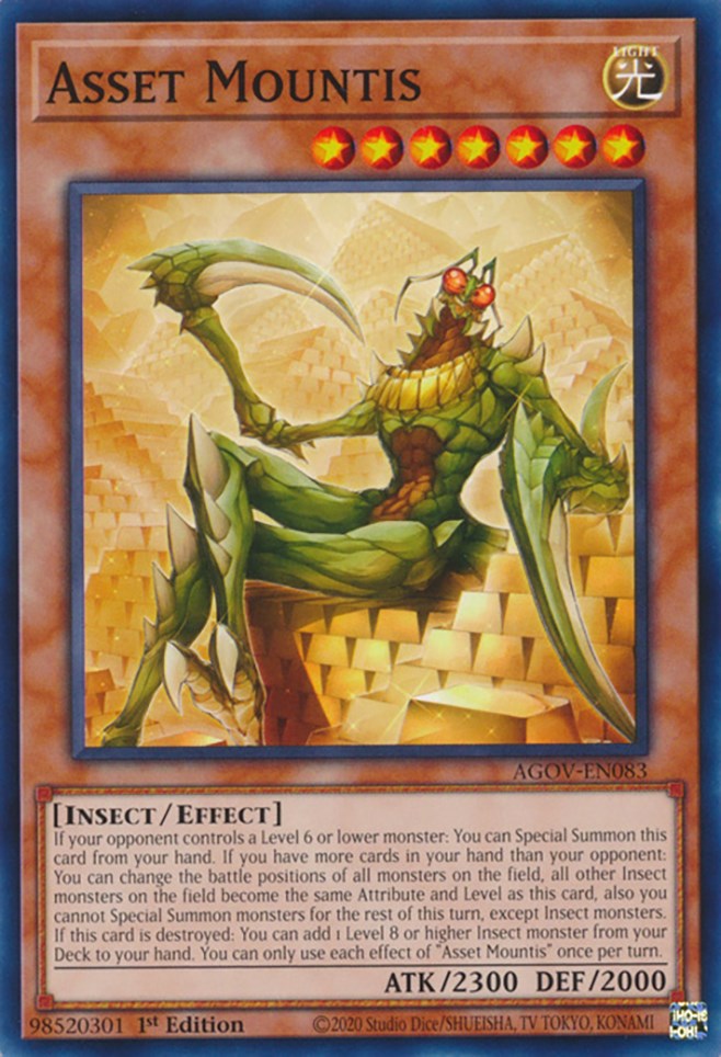 Asset Mountis [AGOV-EN083] Common | Jomio and Rueliete's Cards and Comics
