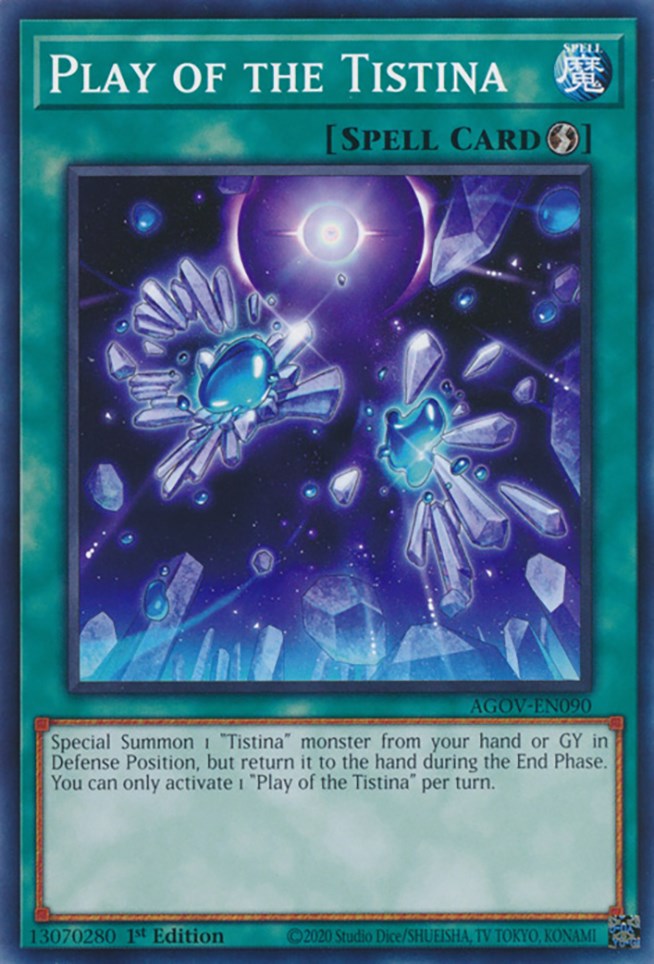 Play of the Tistina [AGOV-EN090] Common | Jomio and Rueliete's Cards and Comics