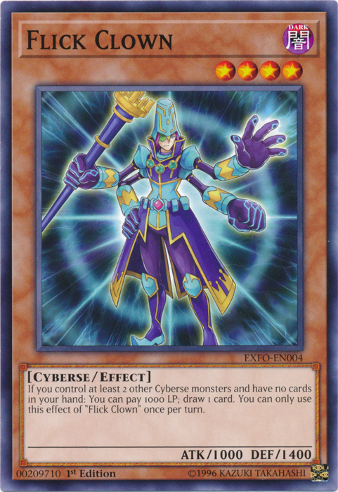 Flick Clown [EXFO-EN004] Common | Jomio and Rueliete's Cards and Comics