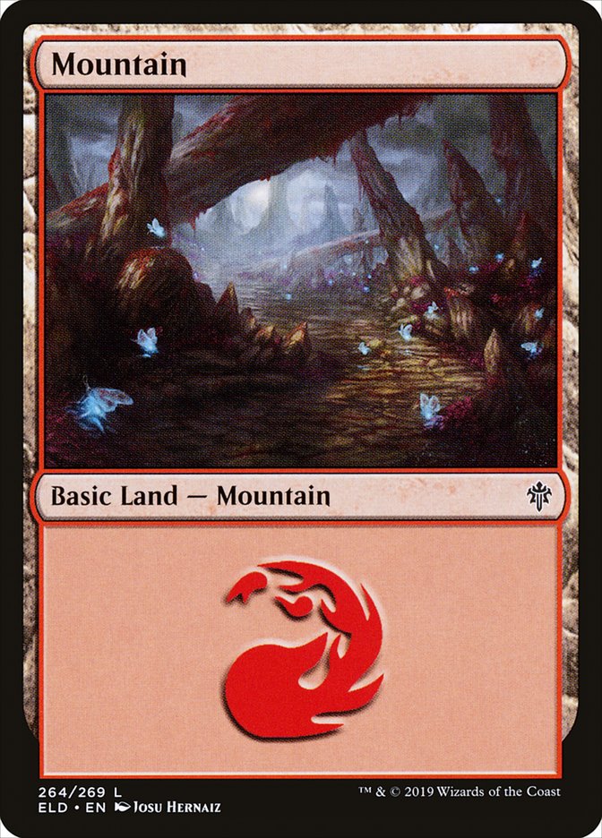 Mountain (264) [Throne of Eldraine] | Jomio and Rueliete's Cards and Comics