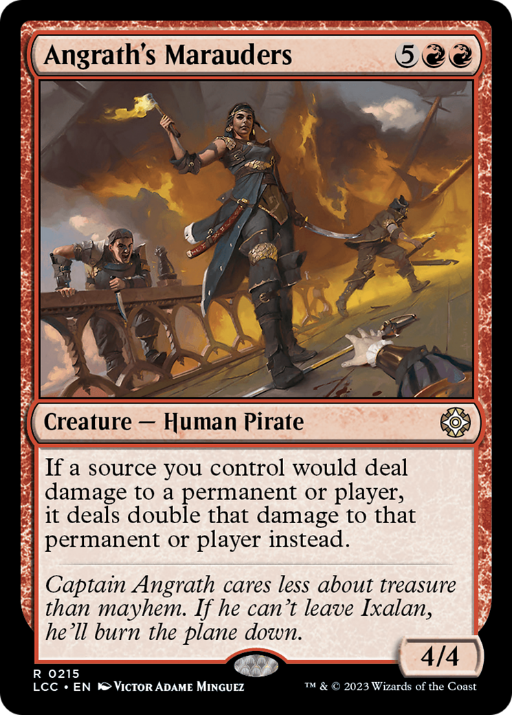 Angrath's Marauders [The Lost Caverns of Ixalan Commander] | Jomio and Rueliete's Cards and Comics
