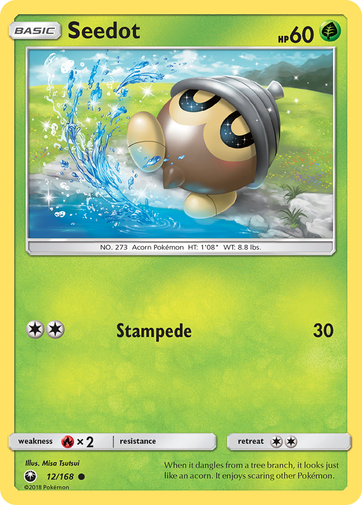 Seedot (12/168) [Sun & Moon: Celestial Storm] | Jomio and Rueliete's Cards and Comics
