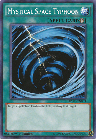 Mystical Space Typhoon [HSRD-EN053] Common | Jomio and Rueliete's Cards and Comics