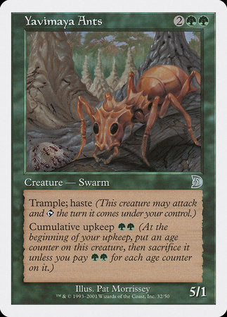 Yavimaya Ants [Deckmasters] | Jomio and Rueliete's Cards and Comics