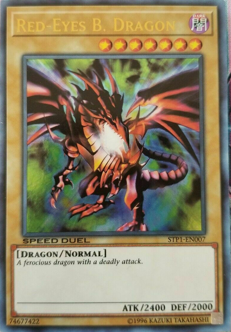 Red-Eyes B. Dragon [STP1-EN007] Ultra Rare | Jomio and Rueliete's Cards and Comics