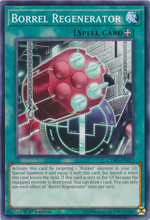 Borrel Regenerator [CYHO-EN053] Common | Jomio and Rueliete's Cards and Comics