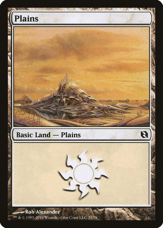 Plains (35) [Duel Decks: Elspeth vs. Tezzeret] | Jomio and Rueliete's Cards and Comics