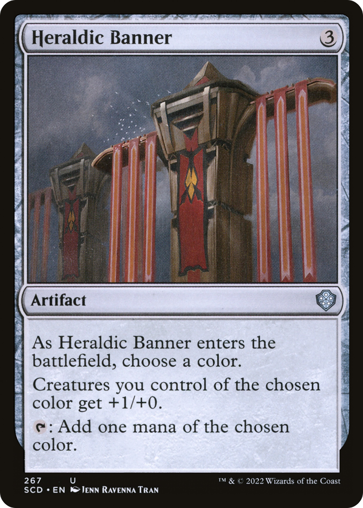 Heraldic Banner [Starter Commander Decks] | Jomio and Rueliete's Cards and Comics
