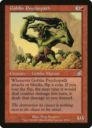 Goblin Psychopath [Scourge] | Jomio and Rueliete's Cards and Comics