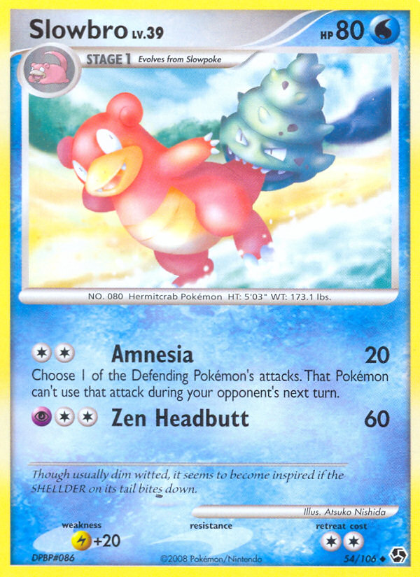 Slowbro (54/106) [Diamond & Pearl: Great Encounters] | Jomio and Rueliete's Cards and Comics