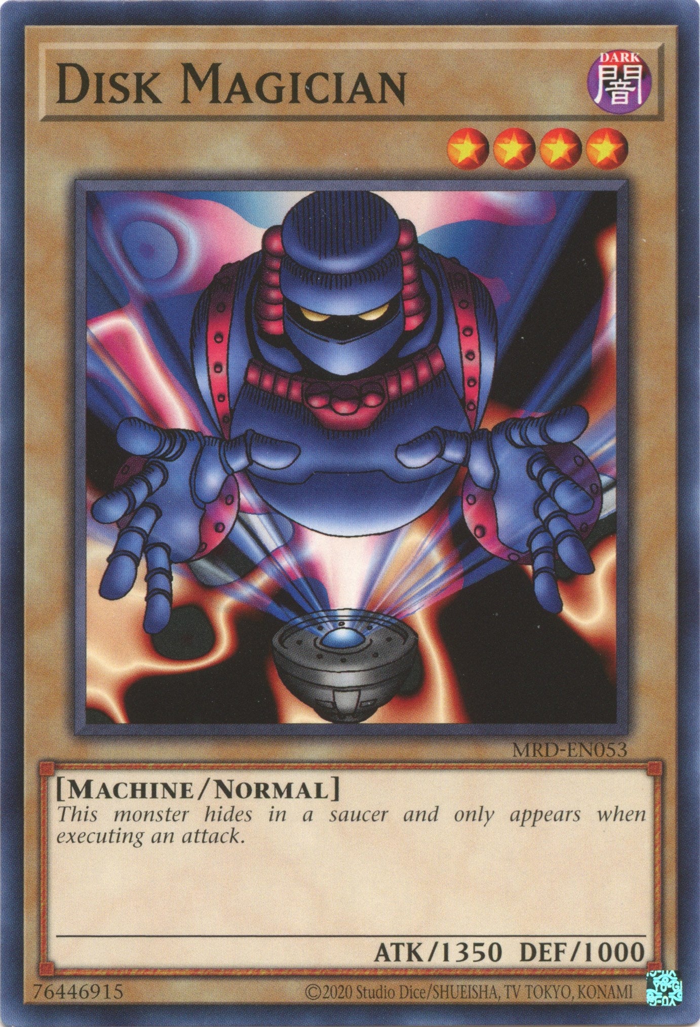 Disk Magician (25th Anniversary) [MRD-EN053] Common | Jomio and Rueliete's Cards and Comics