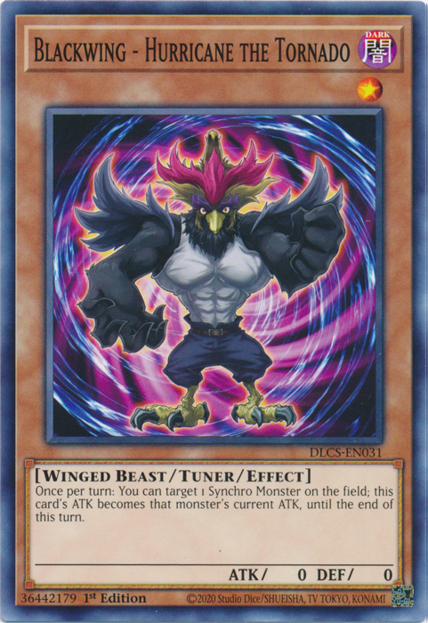 Blackwing - Hurricane the Tornado [DLCS-EN031] Common | Jomio and Rueliete's Cards and Comics