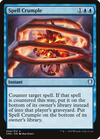 Spell Crumple [Commander Anthology Volume II] | Jomio and Rueliete's Cards and Comics