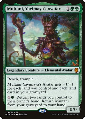 Multani, Yavimaya's Avatar [Dominaria] | Jomio and Rueliete's Cards and Comics