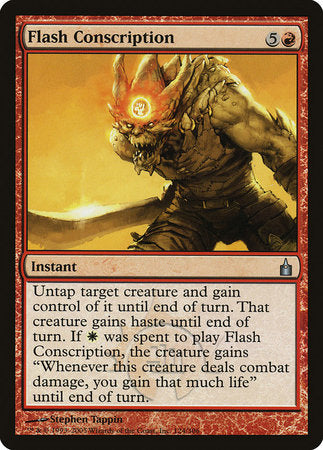 Flash Conscription [Ravnica: City of Guilds] | Jomio and Rueliete's Cards and Comics