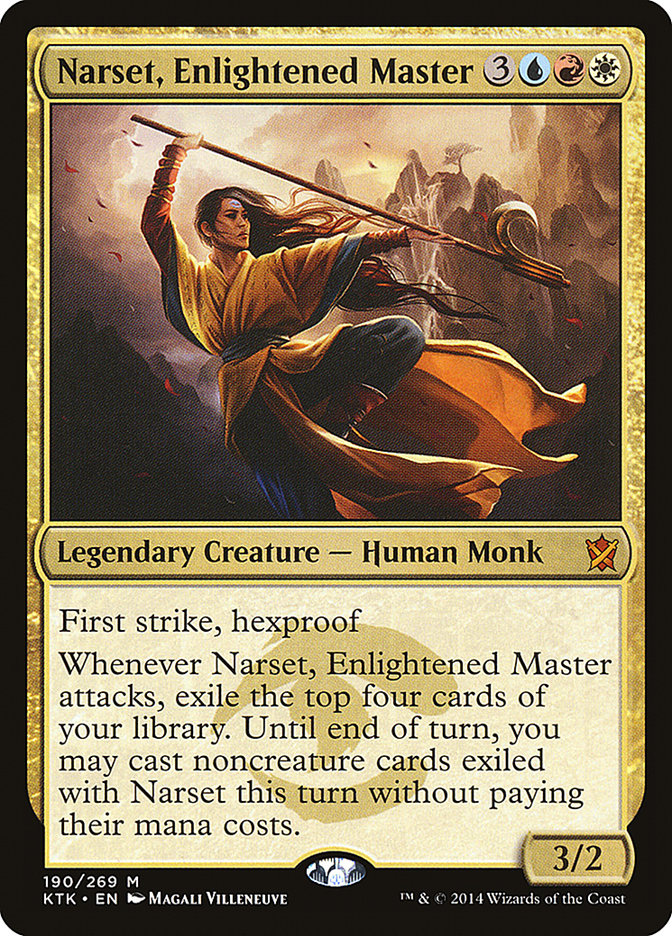 Narset, Enlightened Master [Khans of Tarkir] | Jomio and Rueliete's Cards and Comics