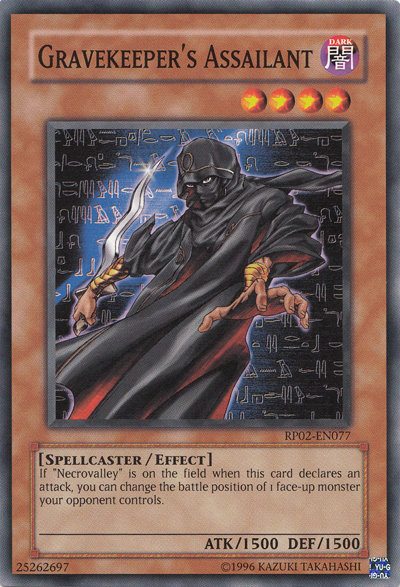 Gravekeeper's Assailant [RP02-EN077] Common | Jomio and Rueliete's Cards and Comics
