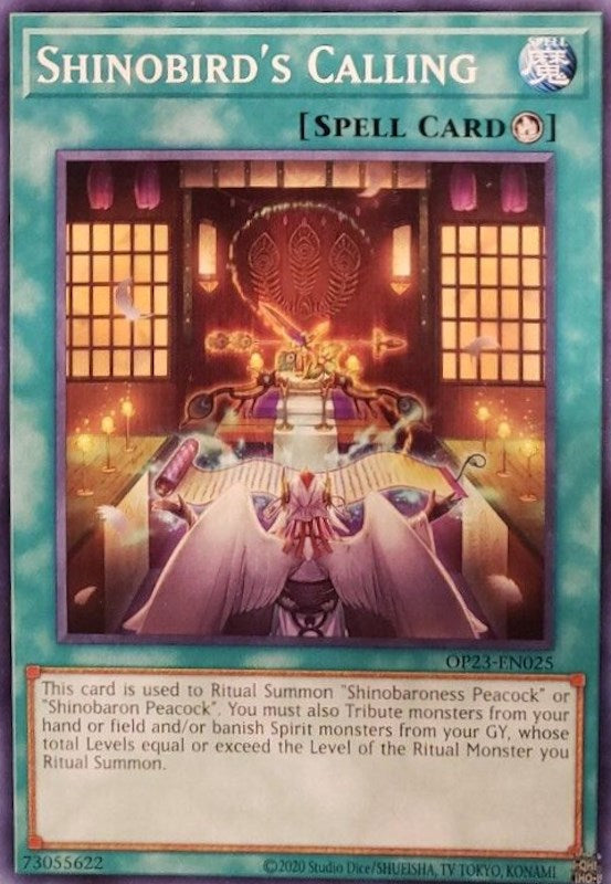 Shinobird's Calling [OP23-EN025] Common | Jomio and Rueliete's Cards and Comics