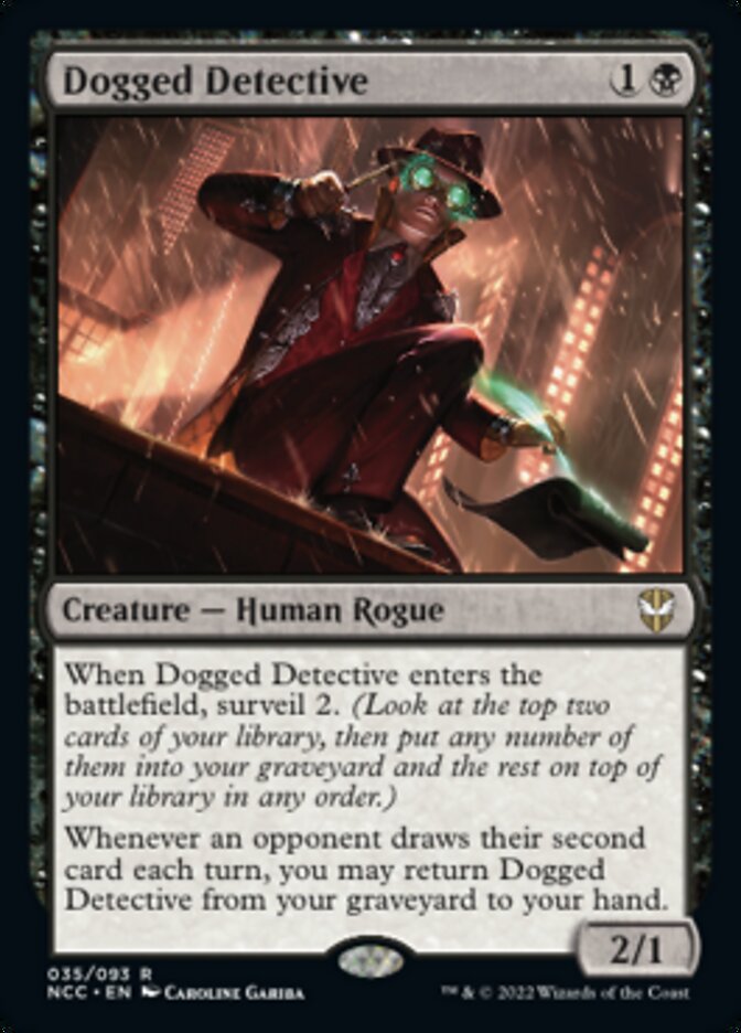 Dogged Detective [Streets of New Capenna Commander] | Jomio and Rueliete's Cards and Comics