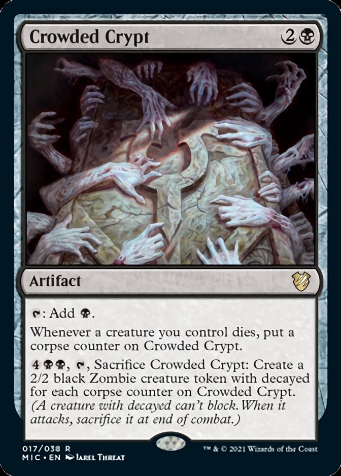 Crowded Crypt [Innistrad: Midnight Hunt Commander] | Jomio and Rueliete's Cards and Comics