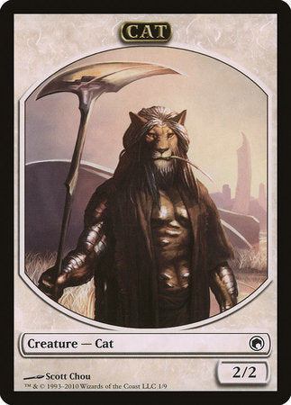 Cat Token [Scars of Mirrodin Tokens] | Jomio and Rueliete's Cards and Comics