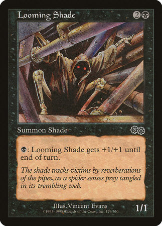 Looming Shade [Urza's Saga] | Jomio and Rueliete's Cards and Comics