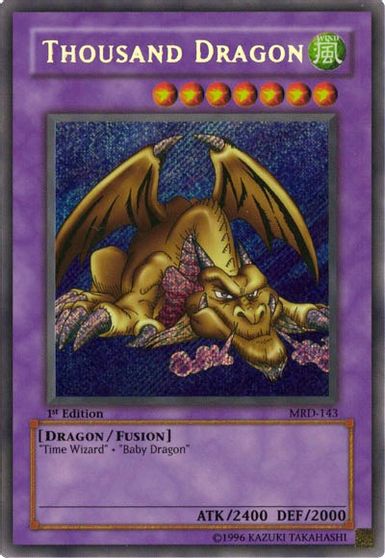 Thousand Dragon [MRD-143] Secret Rare | Jomio and Rueliete's Cards and Comics