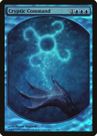 Cryptic Command [Magic Player Rewards 2009] | Jomio and Rueliete's Cards and Comics