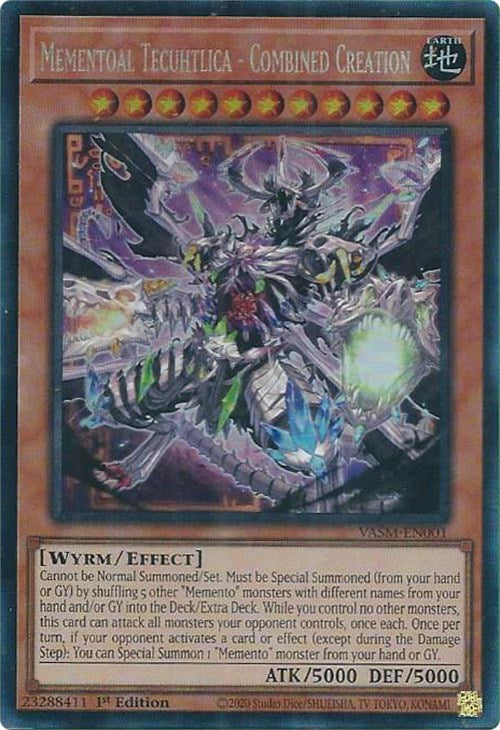 Mementoal Tecuhtlica - Combined Creation (CR) [VASM-EN001] Collector's Rare | Jomio and Rueliete's Cards and Comics
