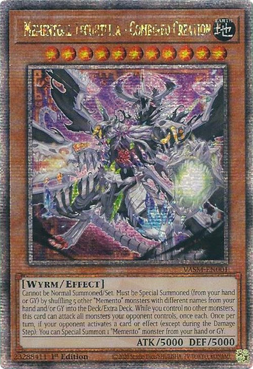 Mementoal Tecuhtlica - Combined Creation (Quarter Century Secret Rare) [VASM-EN001] Quarter Century Secret Rare | Jomio and Rueliete's Cards and Comics