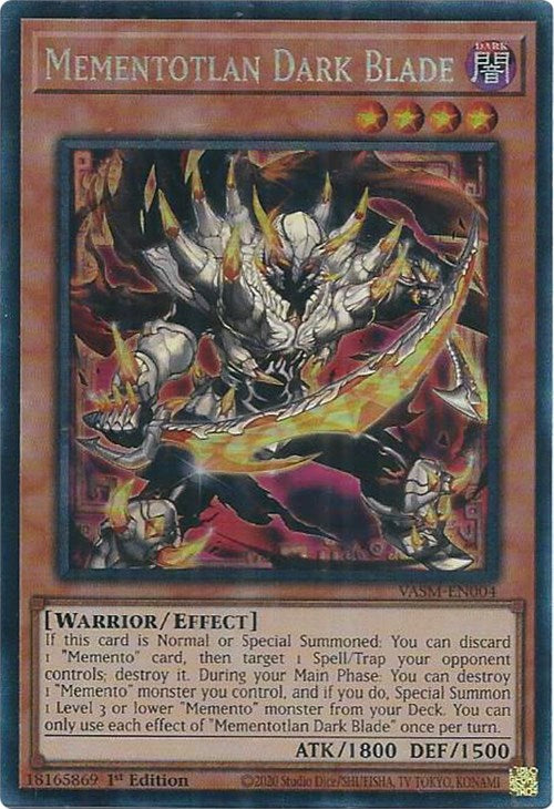 Mementotlan Dark Blade (CR) [VASM-EN004] Collector's Rare | Jomio and Rueliete's Cards and Comics