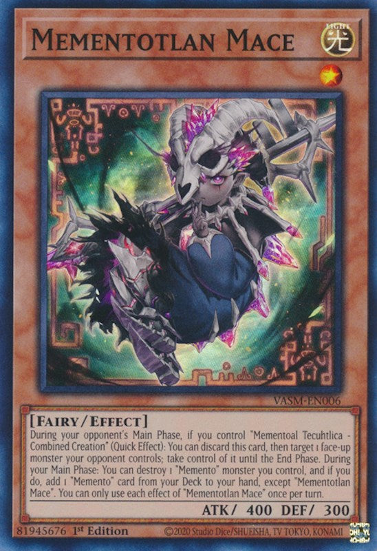 Mementotlan Mace [VASM-EN006] Super Rare | Jomio and Rueliete's Cards and Comics