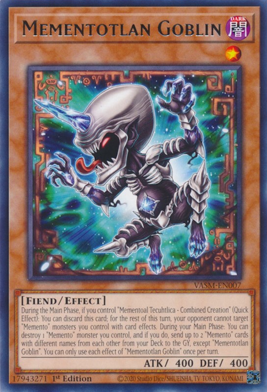 Mementotlan Goblin [VASM-EN007] Rare | Jomio and Rueliete's Cards and Comics