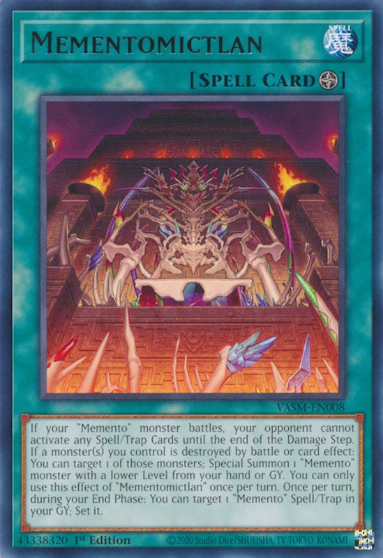 Mementomictlan [VASM-EN008] Rare | Jomio and Rueliete's Cards and Comics