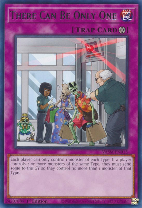 There Can Be Only One [VASM-EN015] Rare | Jomio and Rueliete's Cards and Comics
