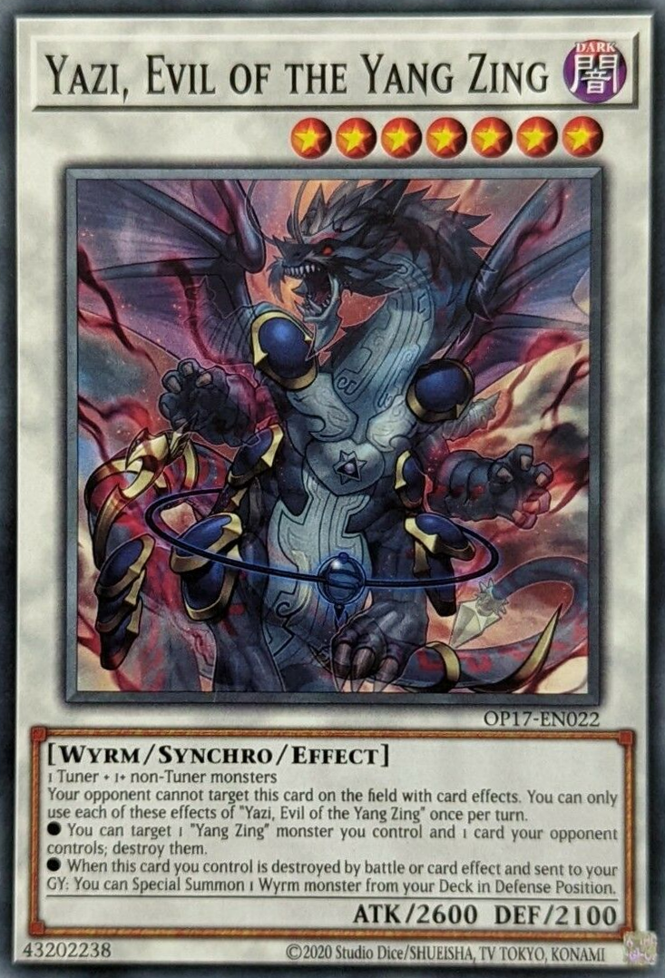 Yazi, Evil of the Yang Zing [OP17-EN022] Common | Jomio and Rueliete's Cards and Comics