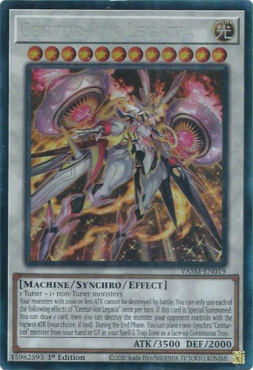 Centur-Ion Legatia (CR) [VASM-EN019] Collector's Rare | Jomio and Rueliete's Cards and Comics