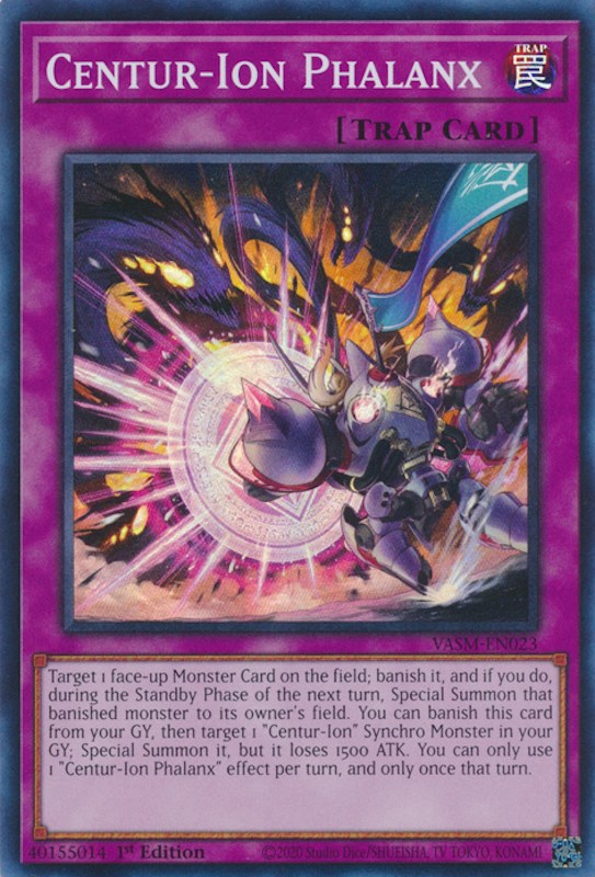 Centur-Ion Phalanx [VASM-EN023] Super Rare | Jomio and Rueliete's Cards and Comics
