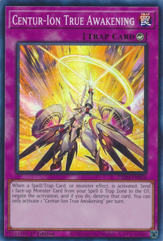 Centur-Ion True Awakening [VASM-EN024] Super Rare | Jomio and Rueliete's Cards and Comics
