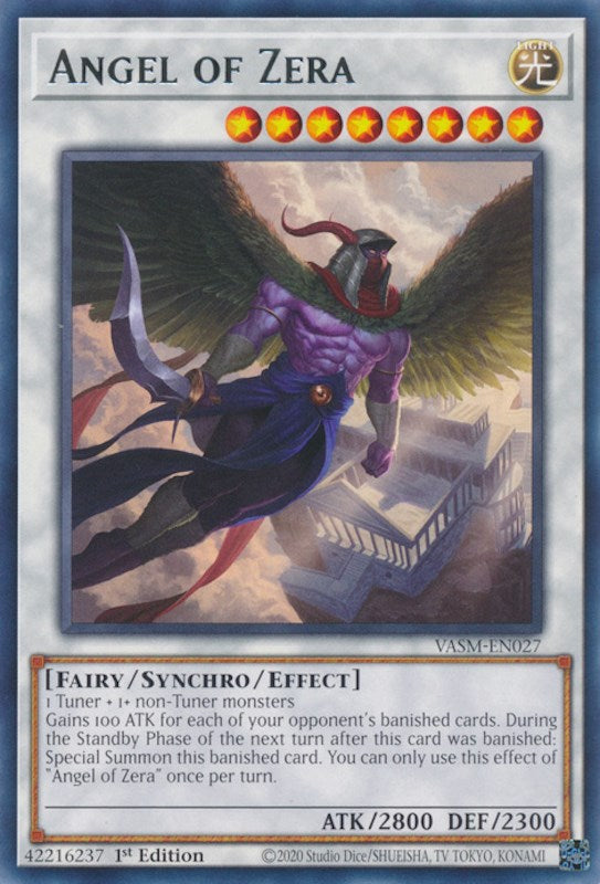 Angel of Zera [VASM-EN027] Rare | Jomio and Rueliete's Cards and Comics