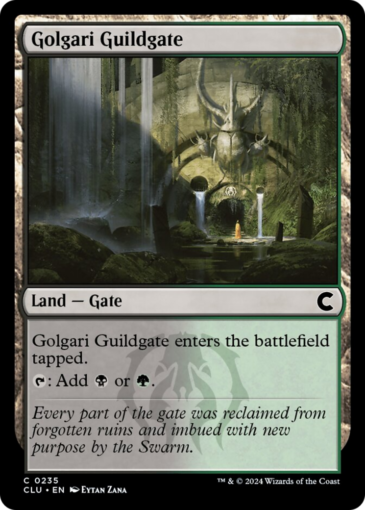 Golgari Guildgate [Ravnica: Clue Edition] | Jomio and Rueliete's Cards and Comics
