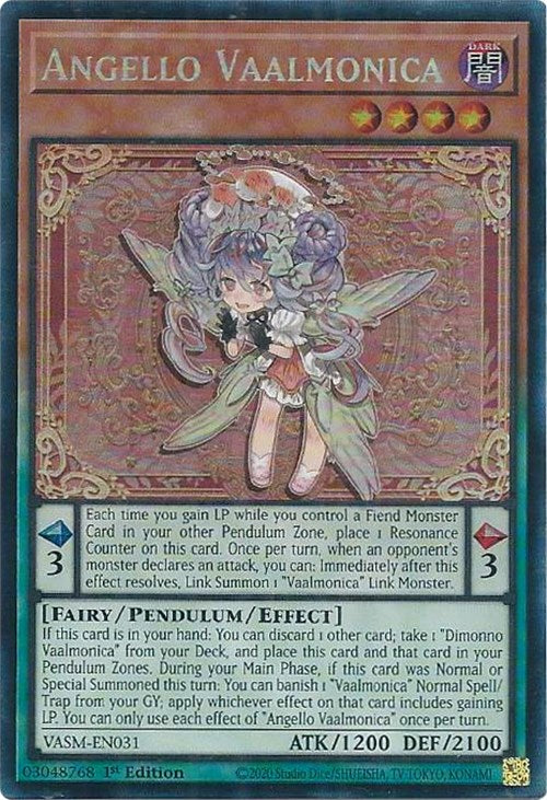 Angello Vaalmonica (CR) [VASM-EN031] Collector's Rare | Jomio and Rueliete's Cards and Comics