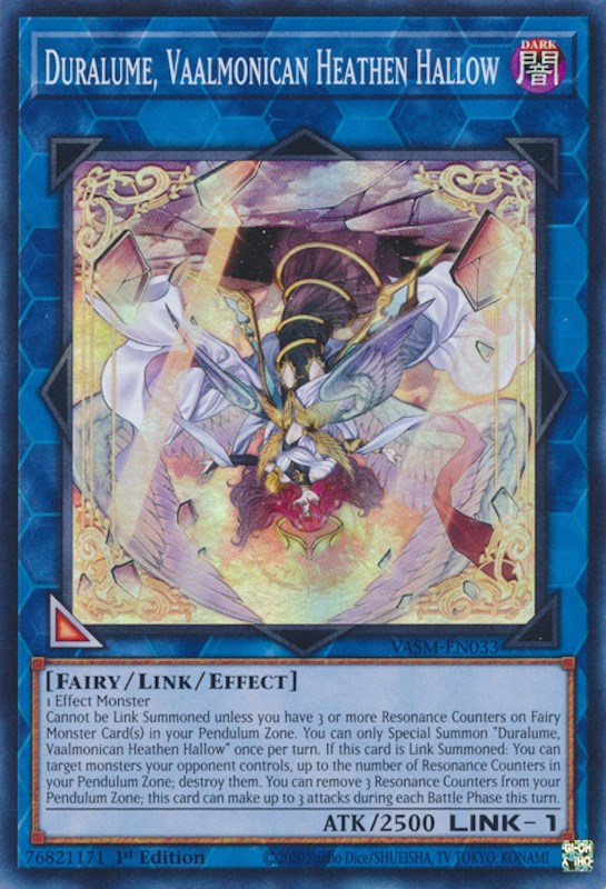 Duralume, Vaalmonican Heathen Hallow [VASM-EN033] Super Rare | Jomio and Rueliete's Cards and Comics