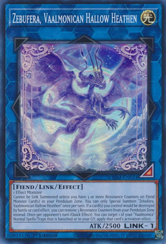 Zebufera, Vaalmonican Hallow Heathen [VASM-EN034] Super Rare | Jomio and Rueliete's Cards and Comics